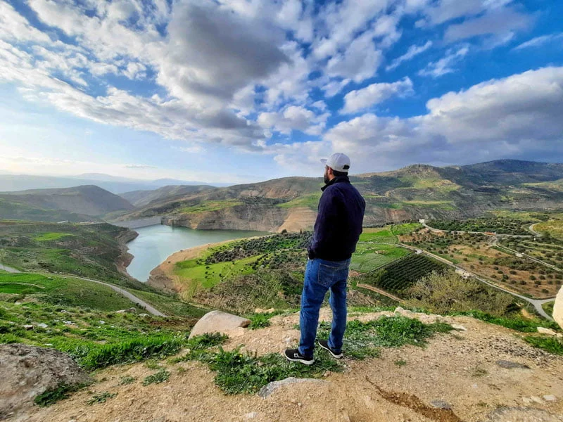 سد كفرنجه في محافظة عجلون