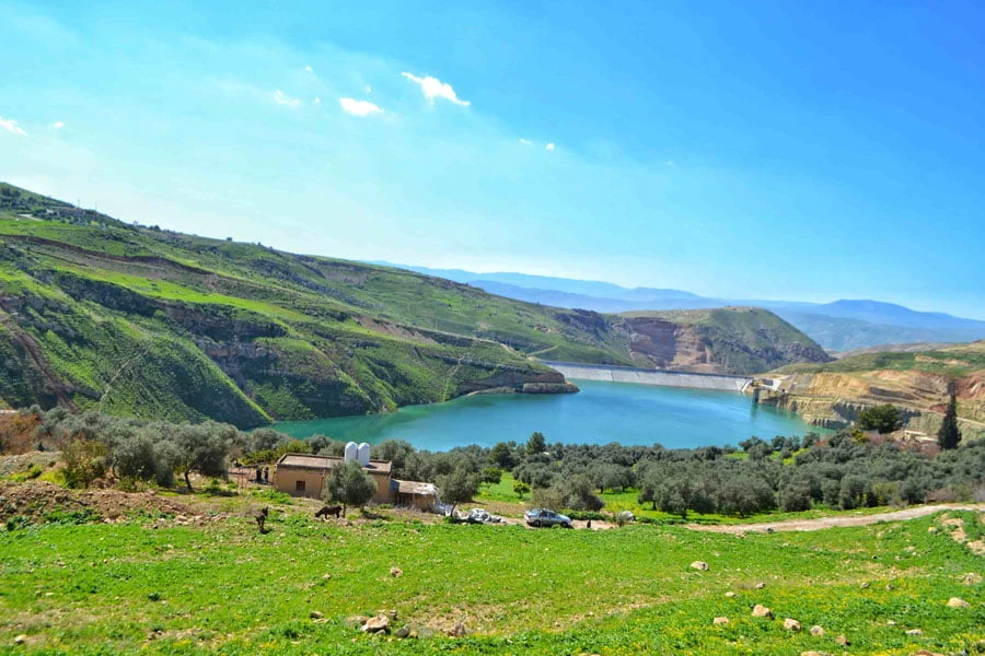 سد كفرنجه في محافظة عجلون